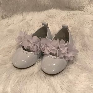 White Patent Toddler Shoes size 5